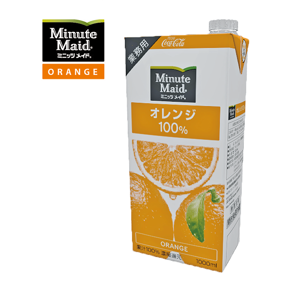 ミニッツメイド<br>オレンジジュース（6本組）