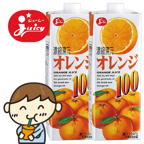 JA熊本果実連 ジューシー<br>オレンジジュース6本組