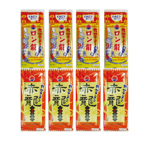 日の出製粉 九州ラーメン8食のパッケージ